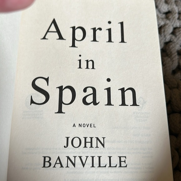 April in Spain, a novel by author John Banville - Picture 7 of 11